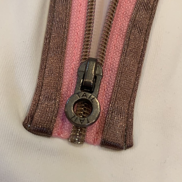 TAIL TECK~Size 14 ~Quarter Zip Long Sleeve Top Performance Jersey ~Shirt - Picture 6 of 12